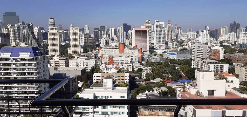 3 chambres long balcon belle vue à louer sur Thong Lo, photo 9