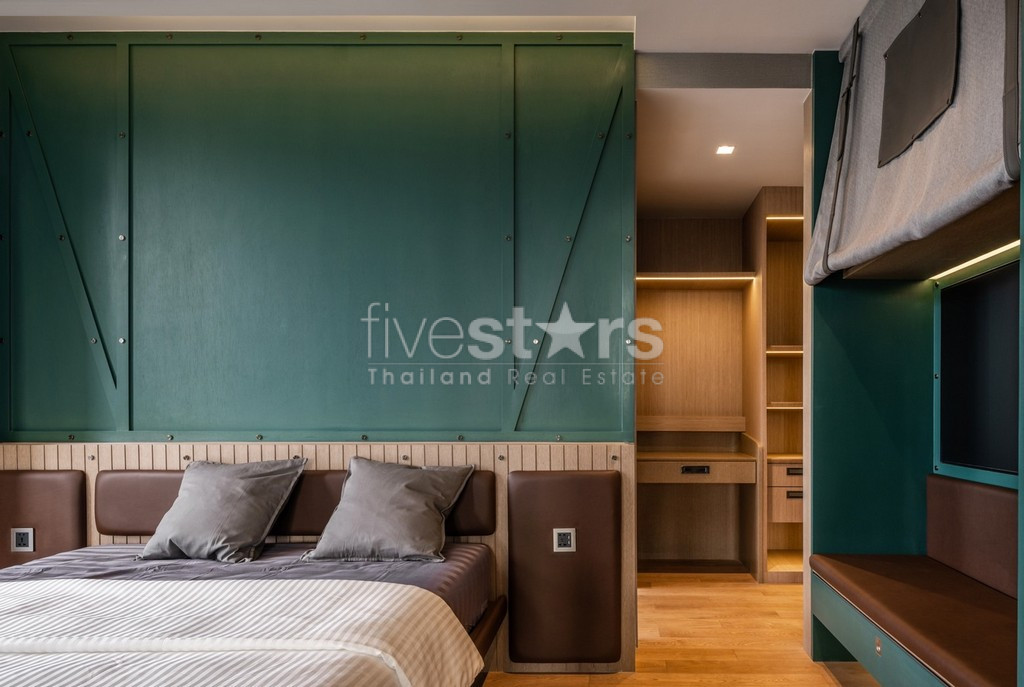 Penthouse de 4 chambres avec piscine privative à vendre quartier Phromphong, photo 18