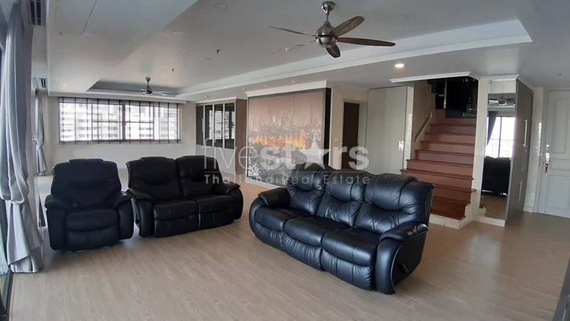 Spacious 3 bedroom duplex with private pool near BTS Phromphong, photo 5
