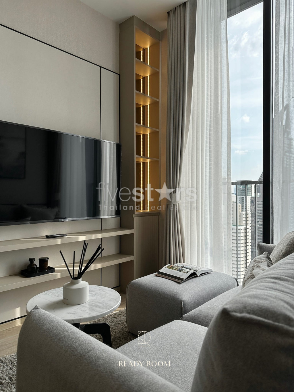 Appartement de 1 chambre très lumineux à 7 minutes du BTS Phrom Phong, photo 5