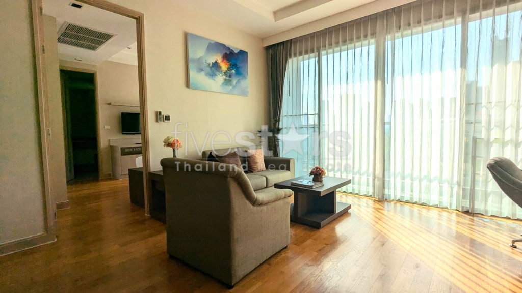 Grand appartement de 1 chambre à louer à Phrom Phong, Sukhumvit, photo 2