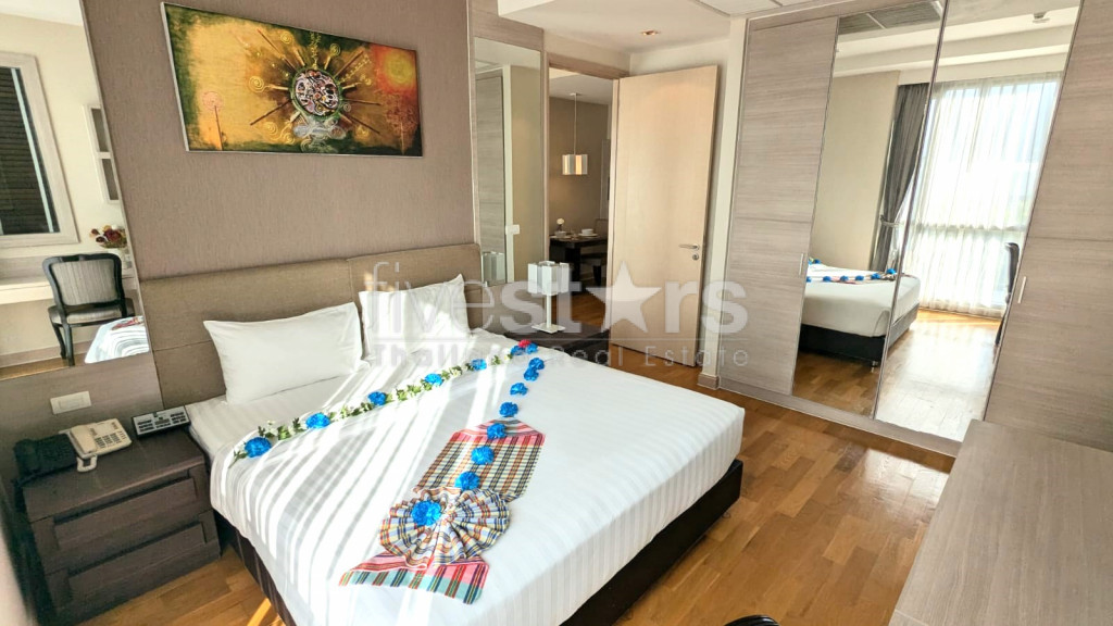 Grand appartement de 1 chambre à louer à Phrom Phong, Sukhumvit, photo 5