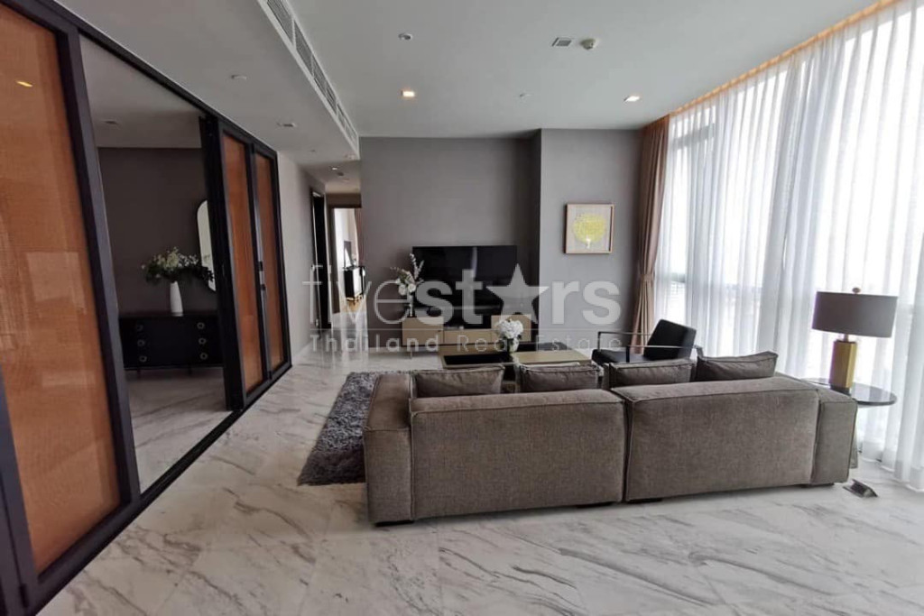 Appartement luxueux de 2 chambres à louer à Thonglor, photo 2