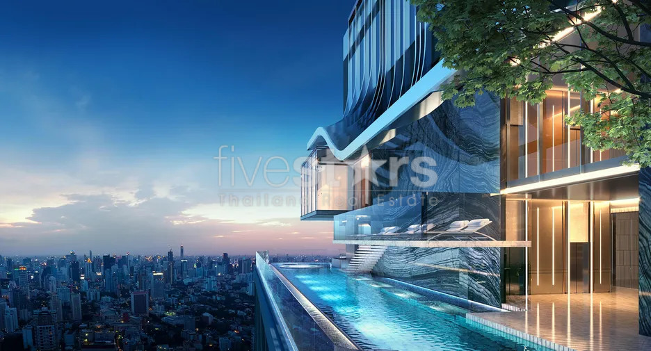 Luxueux duplex de 1 chambre à louer à Thonglor, photo 11