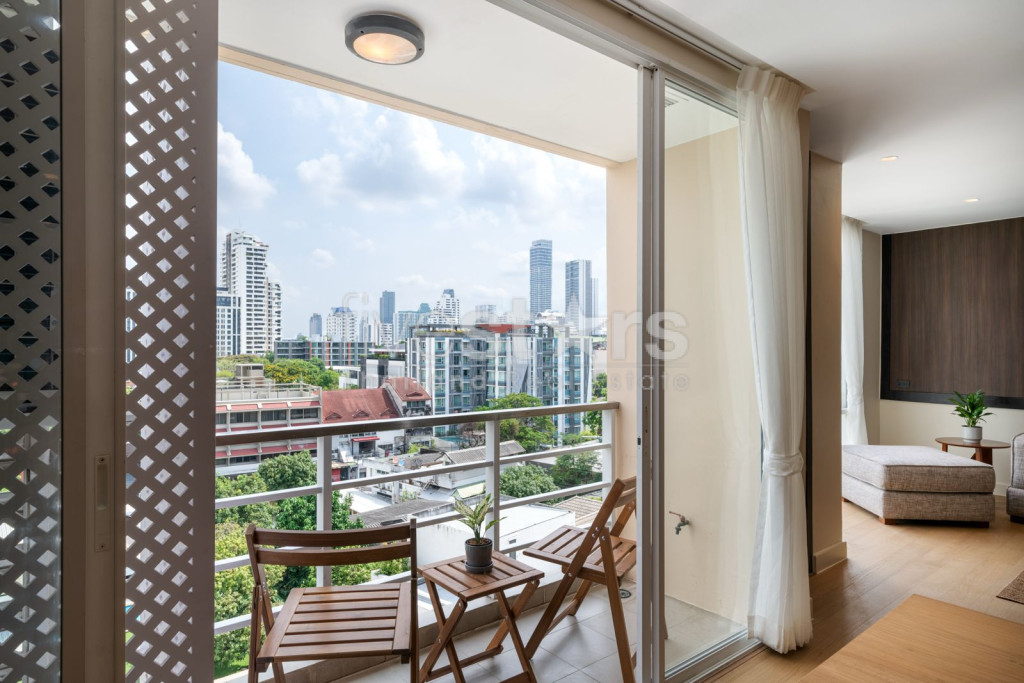 Grand appartement de 2 chambres à louer à Sukhumvit 49, proche BTS Thonglor, photo 3