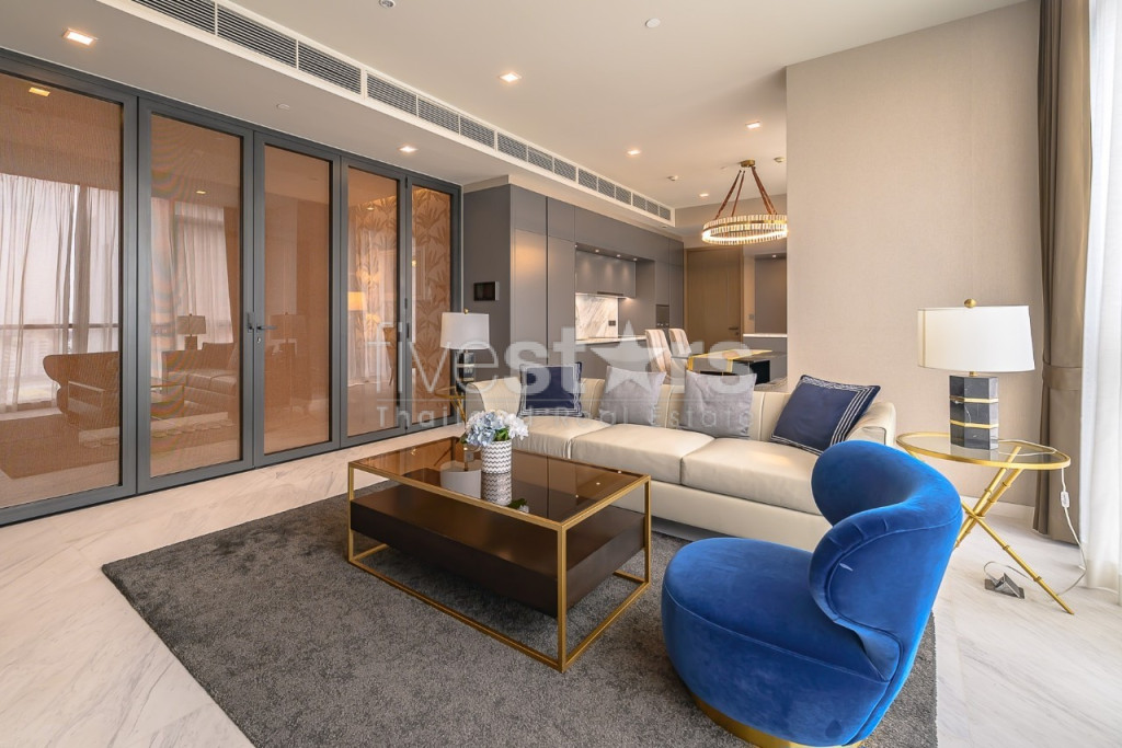 Condo de luxe avec 2 chambres à louer quartier Thonglor