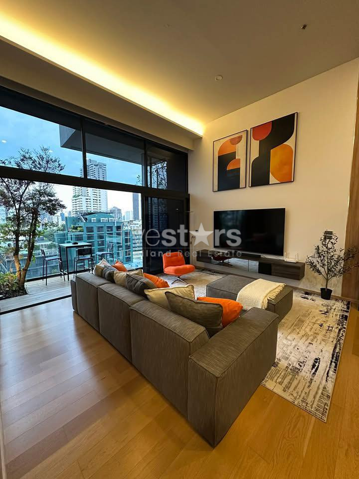 Duplex de 3 chambres à louer sur Sukhumvit 31, proche Asoke et Phrom Phong, photo 3