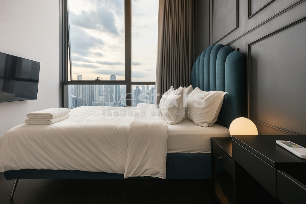 Appartement de standing d'une chambre à louer à 100m du BTS Thonglor, photo 5