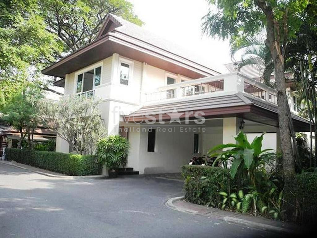 House in compound 4 bedrooms for rent near BTS Thonglor, photo 8