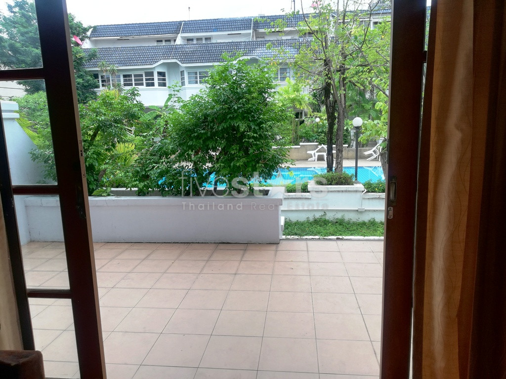 3 bedrooms townhouse in compound for rent in Thonglor area, photo 19