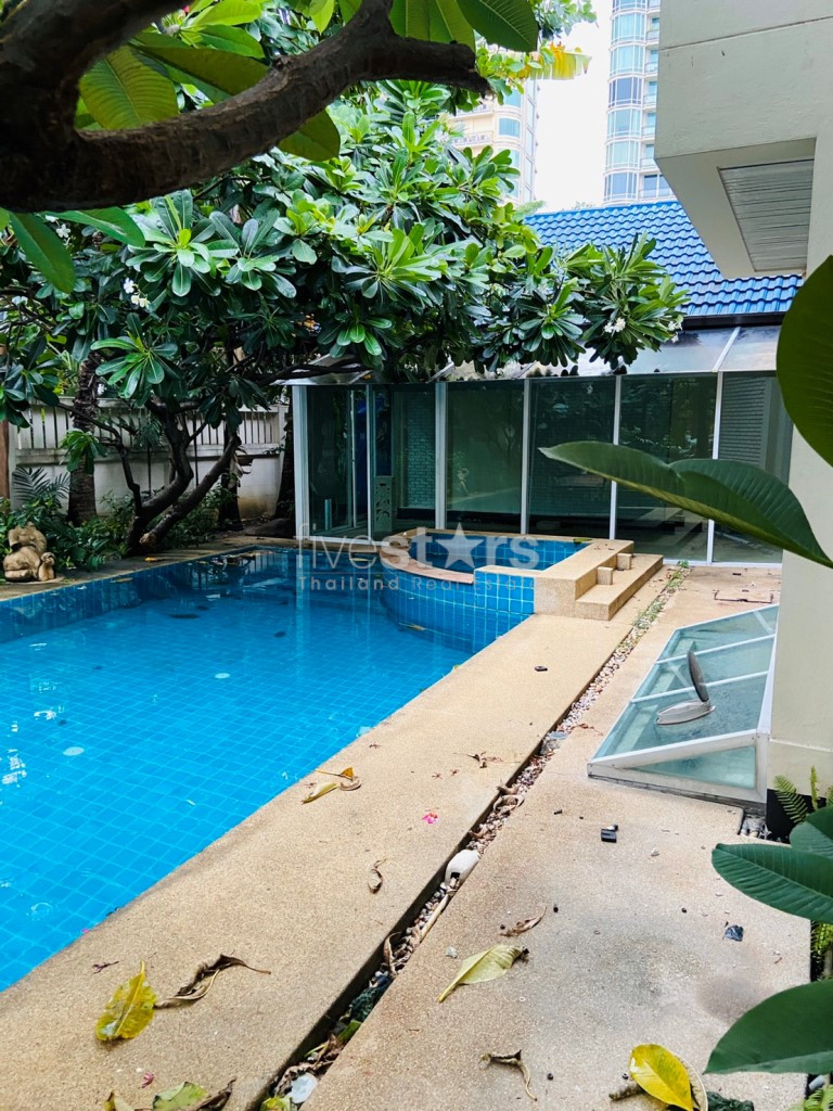 Maison individuelle commerciale piscine privée à louer sur Phrom Phong, photo 13