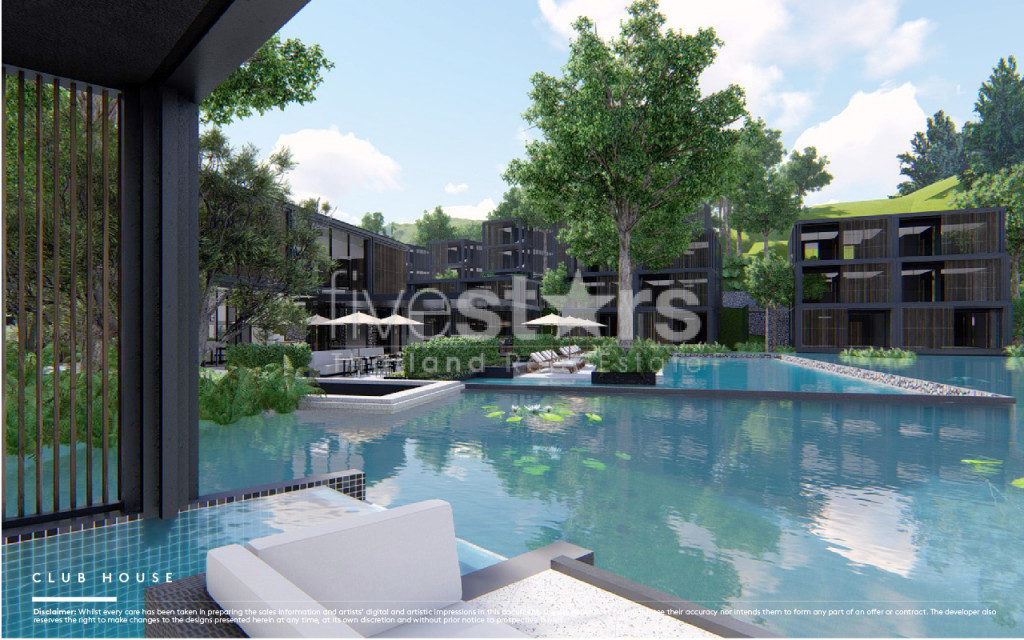 Luxury lake side condo in Kamala, Phuket