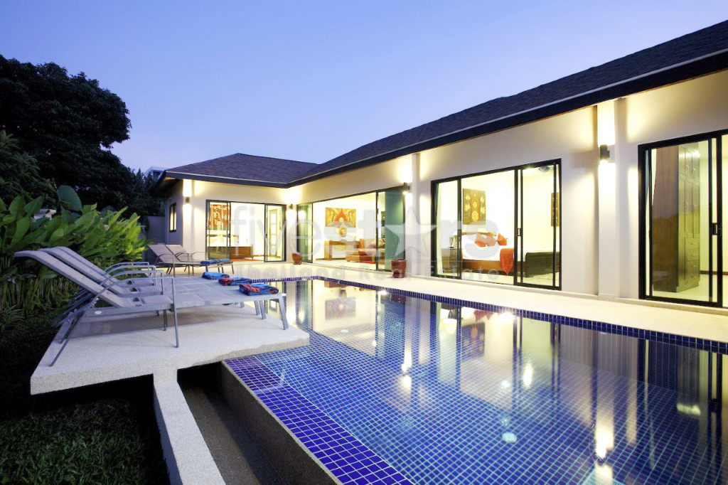 Villa 3 chambres avec piscine privée proche de la plage de Nai Harn