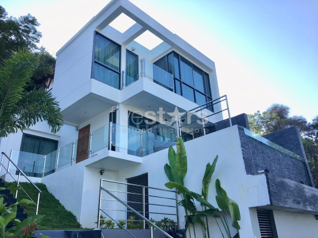 Luxueuse villa avec piscine privée surplombant la plage de Kata, photo 2