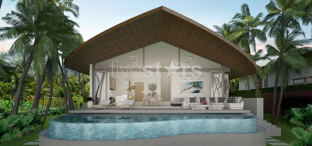 Villa moderne avec vue mer à vendre à Kamala, photo 4