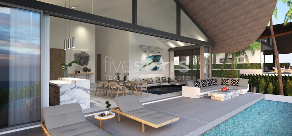 Villa moderne avec vue mer à vendre à Kamala, photo 7