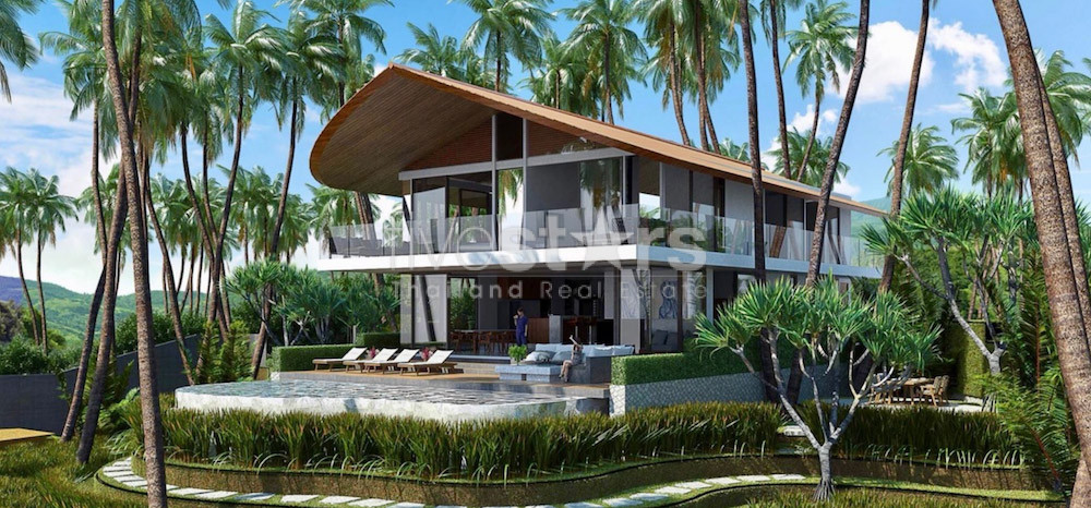 Villa moderne avec vue mer à vendre à Kamala