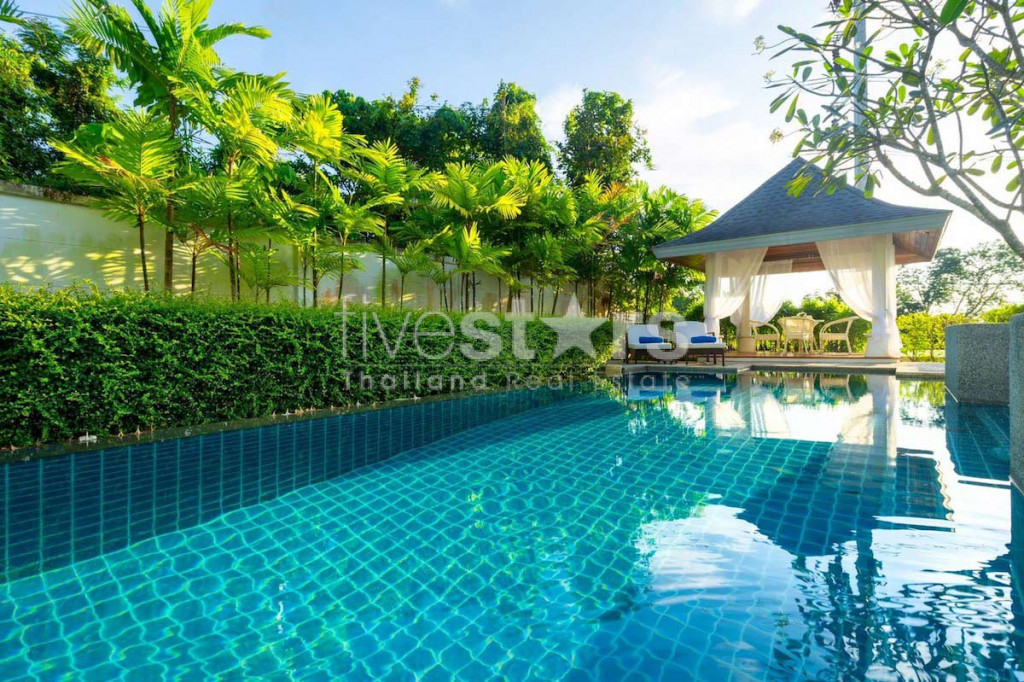 Villa 3 chambres avec piscine privée à vendre quartier Chalong, photo 4