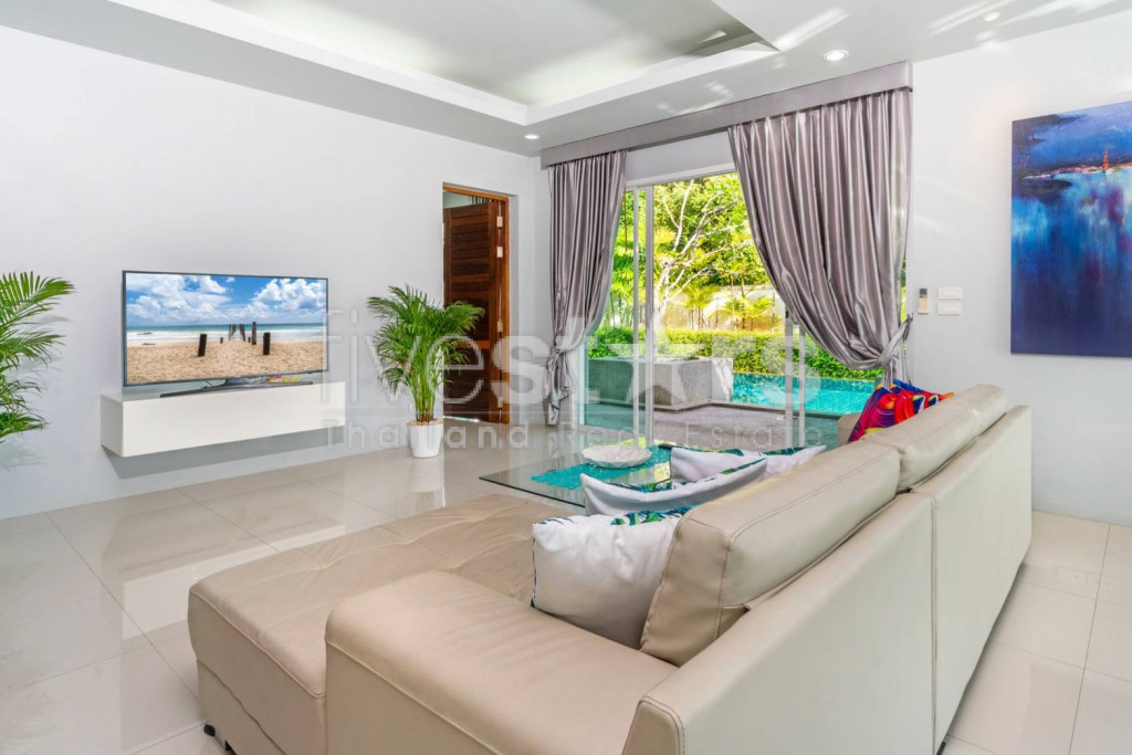 Villa 3 chambres avec piscine privée à vendre quartier Chalong, photo 5