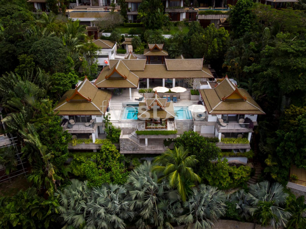 Superbe villa 4 chambres avec vue mer et proche de la plage de Surin
