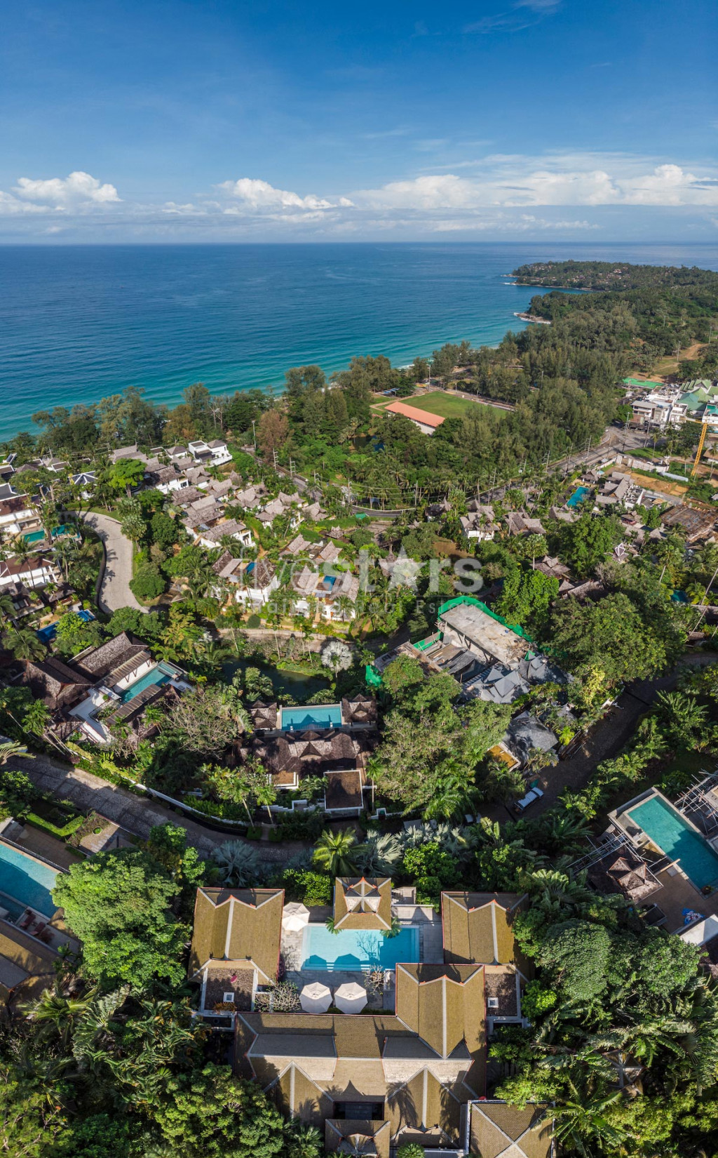 Superbe villa 4 chambres avec vue mer et proche de la plage de Surin, photo 2