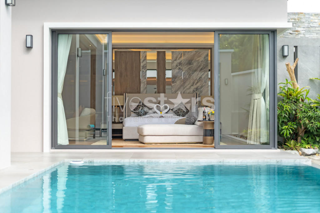 Villas 4 chambres à vendre à moins de 2 km de la plage de Bang Tao, photo 10