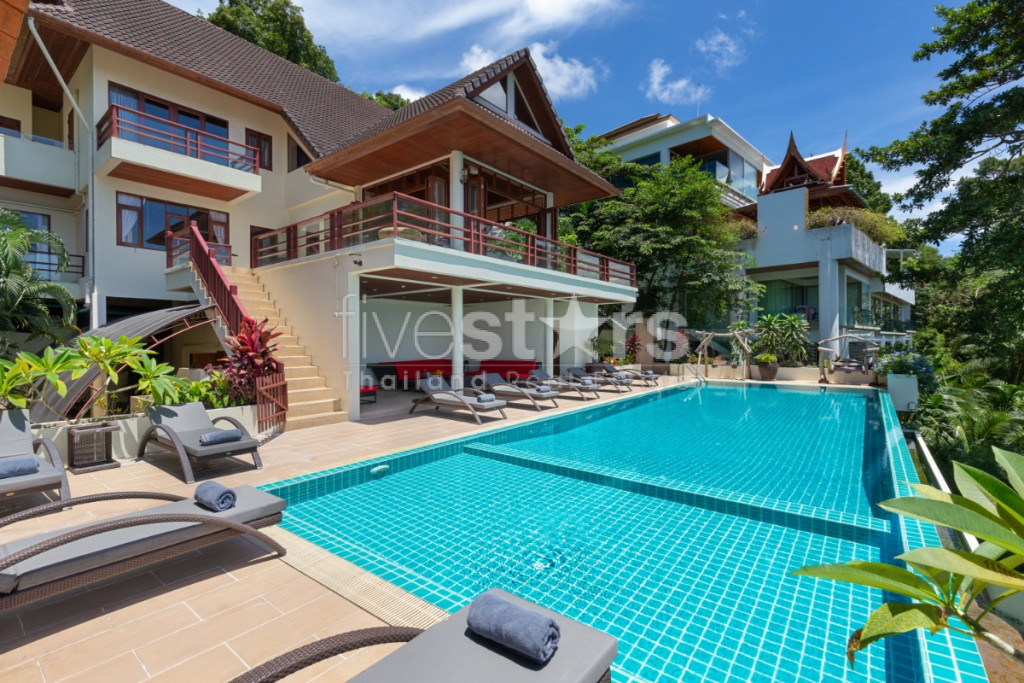 Villa 7 chambres et vue mer à vendre sur les hauteurs de Patong, photo 11