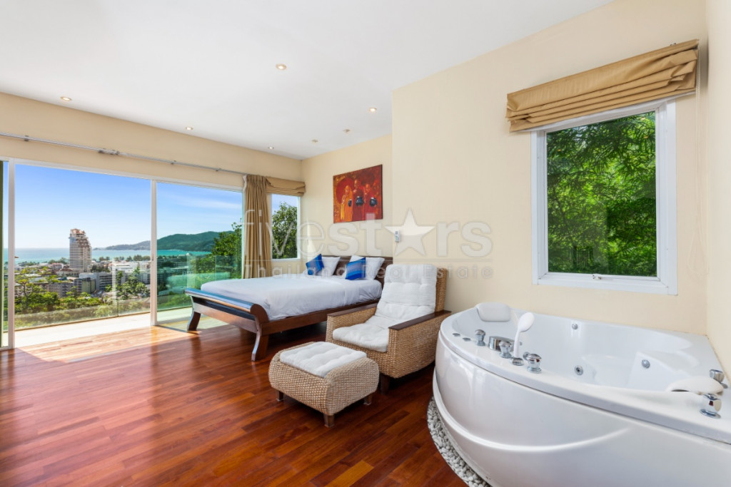 Villa 7 chambres et vue mer à vendre sur les hauteurs de Patong, photo 13