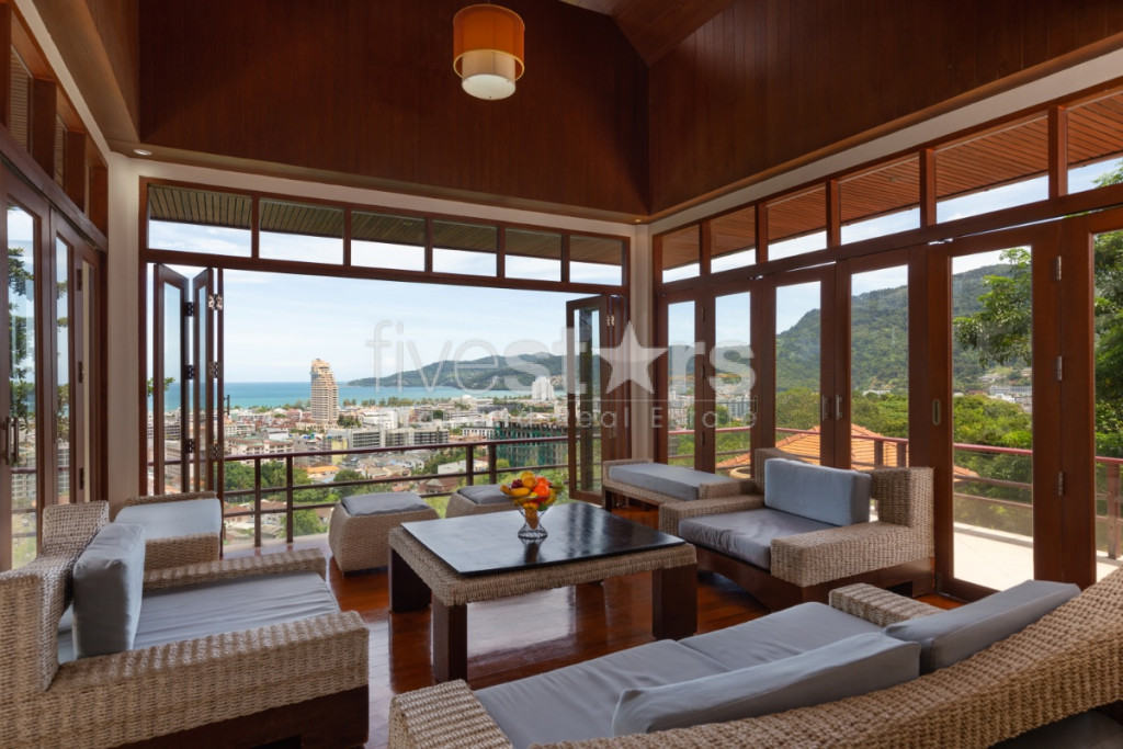 Villa 7 chambres et vue mer à vendre sur les hauteurs de Patong, photo 14