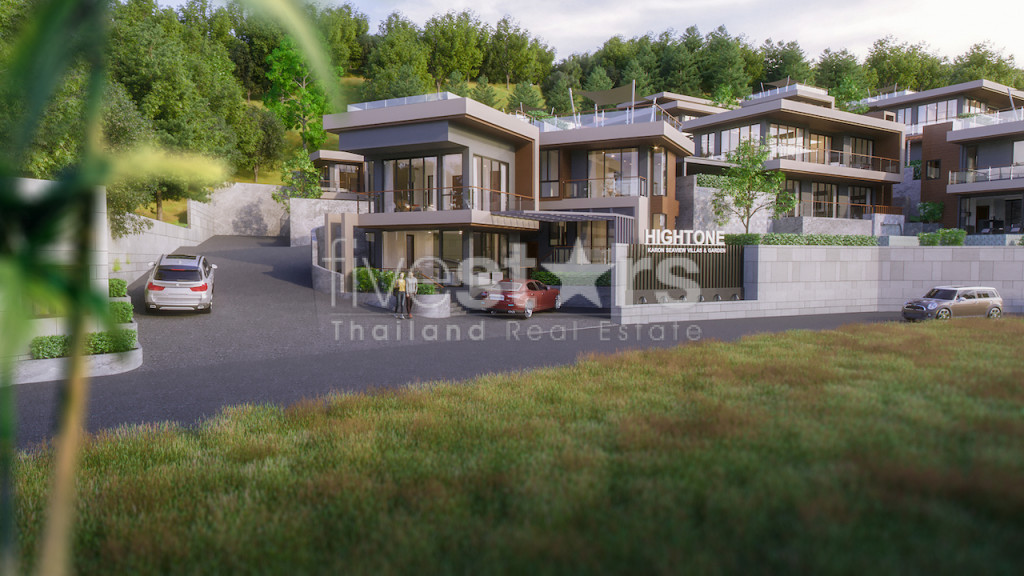 New sea-view villas for sale near Karon beach