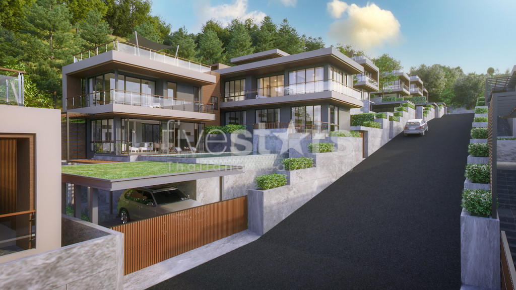 New sea-view villas for sale near Karon beach, photo 11