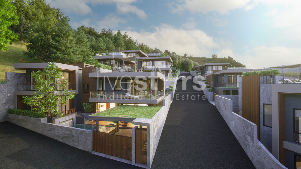 New sea-view villas for sale near Karon beach, photo 8