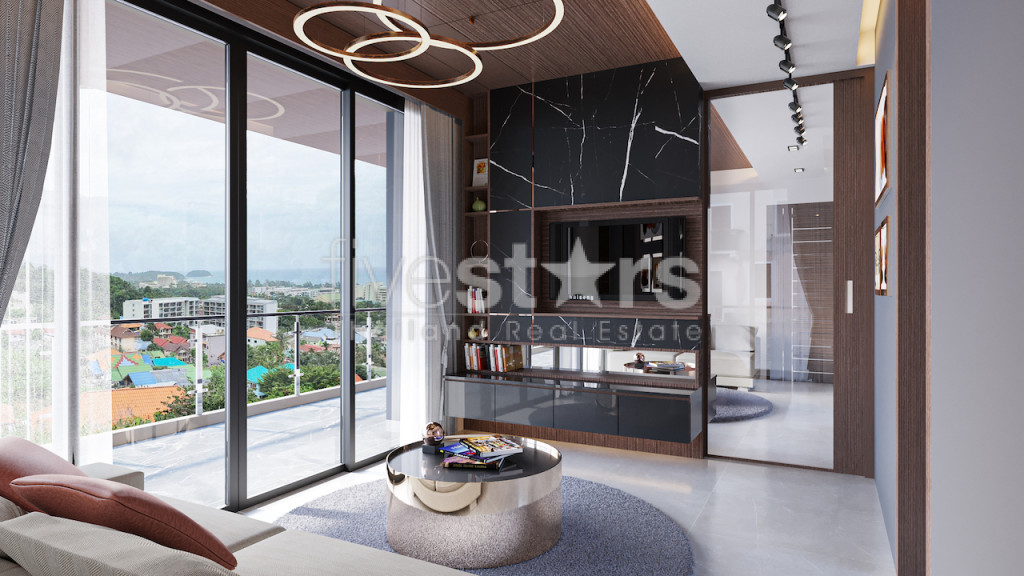 New sea-view villas for sale near Karon beach, photo 6