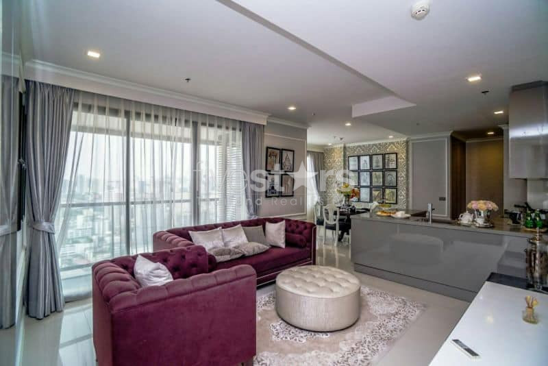 Penthouse for rent in Phayathai