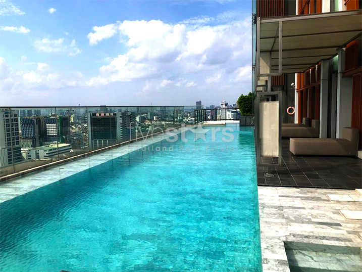 Penthouse for rent in Phayathai, photo 12