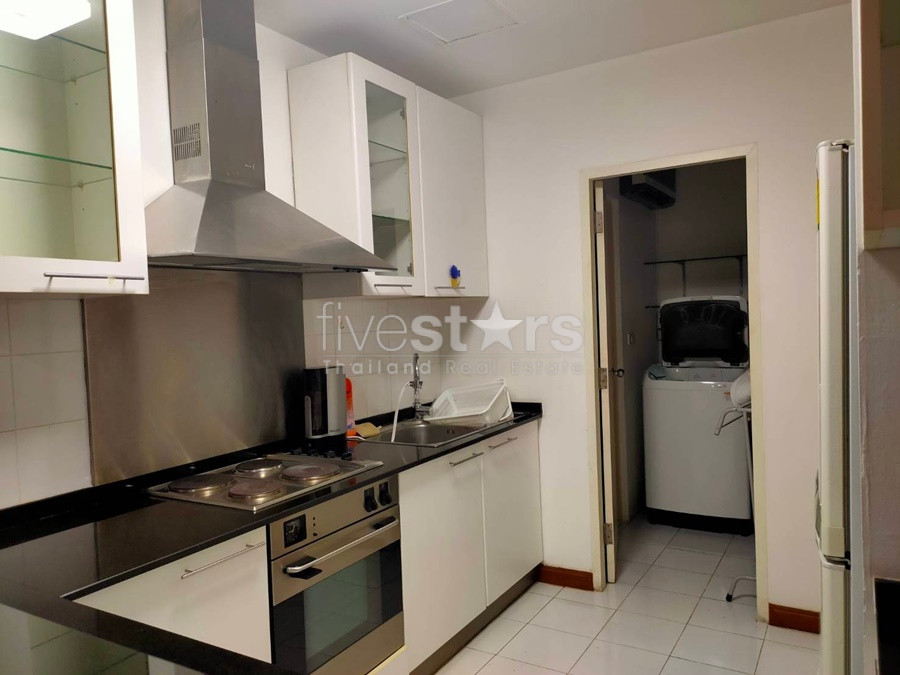Condo duplex 2 bedrooms with large balcony for rent near BTS Chidlom, photo 7