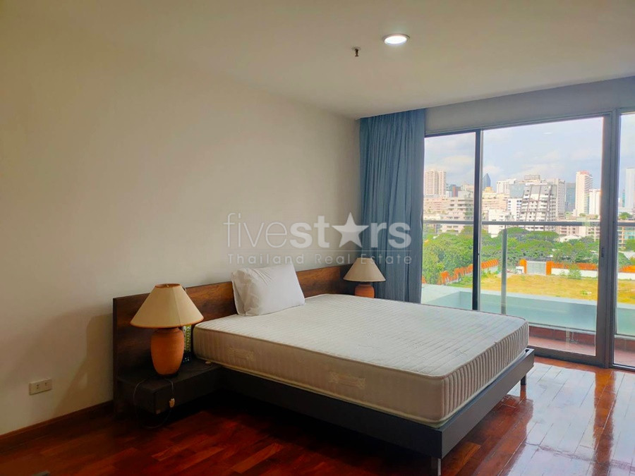 Condo duplex 2 bedrooms with large balcony for rent near BTS Chidlom, photo 11