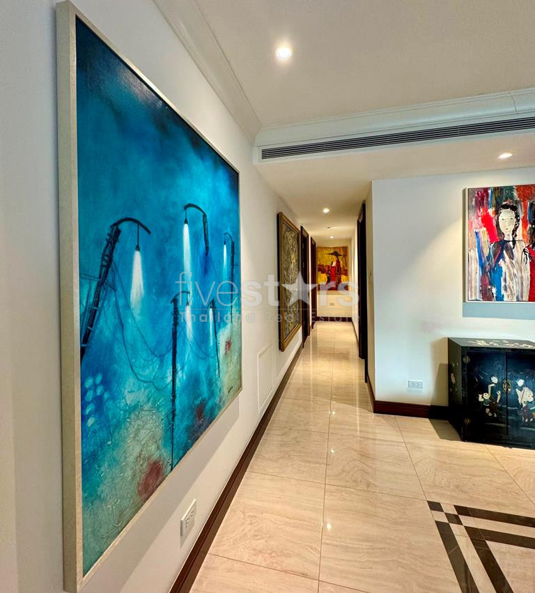 Condo de 3 chambres à louer près du BTS Chidlom, photo 6