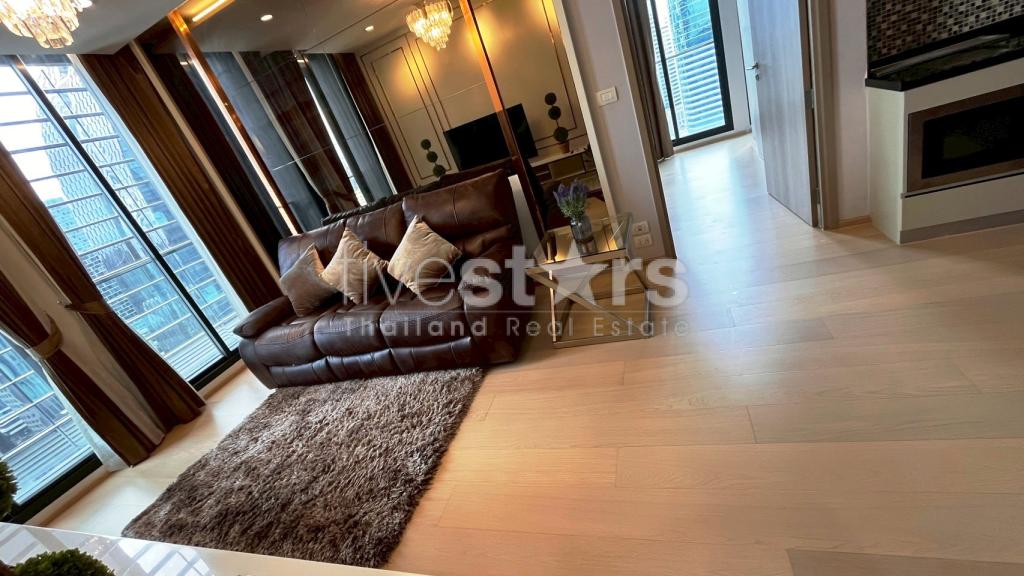 Appartement moderne de 2 chambres à louer à proximité de la station BTS Ploenchit, photo 2
