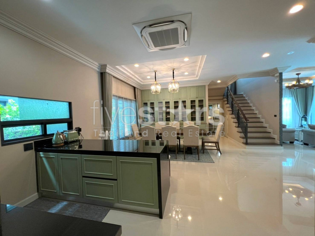 Maison de luxe 4+1 chambres à louer située Rama 9 - Krungthep Kreetha, photo 2