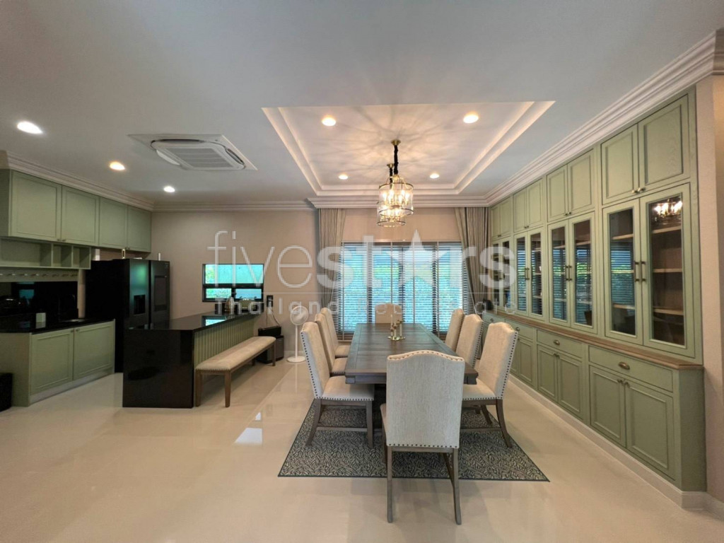 Maison de luxe 4+1 chambres à louer située Rama 9 - Krungthep Kreetha, photo 6