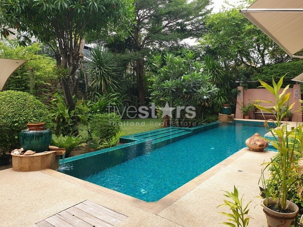 4-bedroom house with pool and large garden for sale close to Ram Intra expressway, photo 3