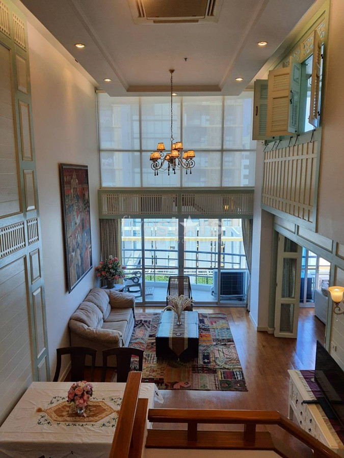 appartement duplex 2 chambres à louer proche BTS Rajdamri