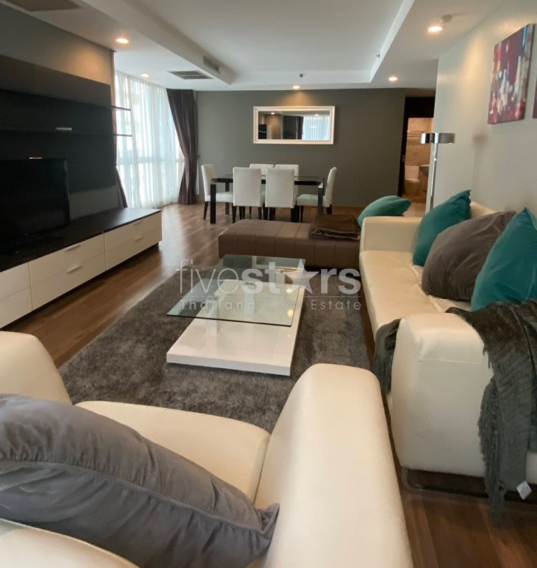Condo spacieux de 2 chambres à louer à proximité de la station Ratchadamri BTS, photo 5