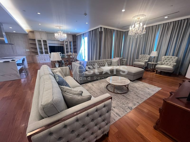 Condo de 4 chambres à louer près de la station BTS Ratchadamri, photo 4
