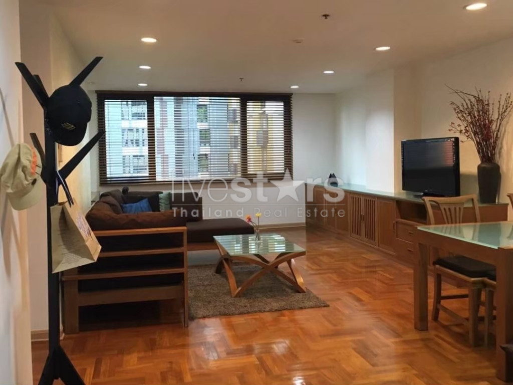 Appartement de deux chambres à louer près de la station de BTS Ratchadamri
