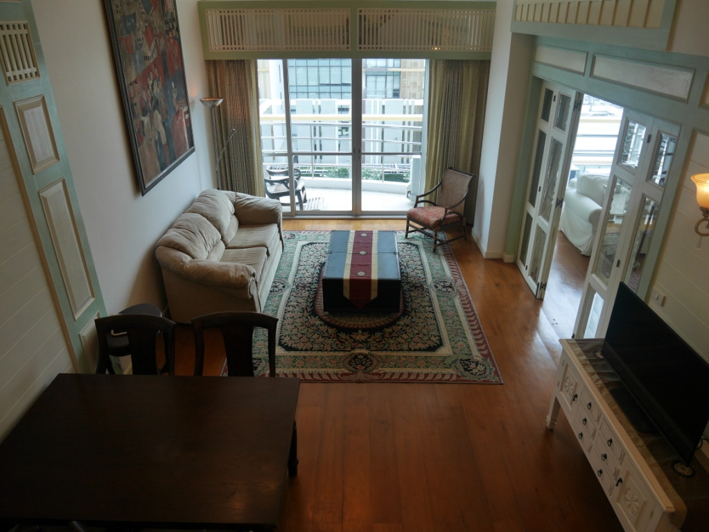 appartement duplex 2 chambres à louer proche BTS Rajdamri, photo 4