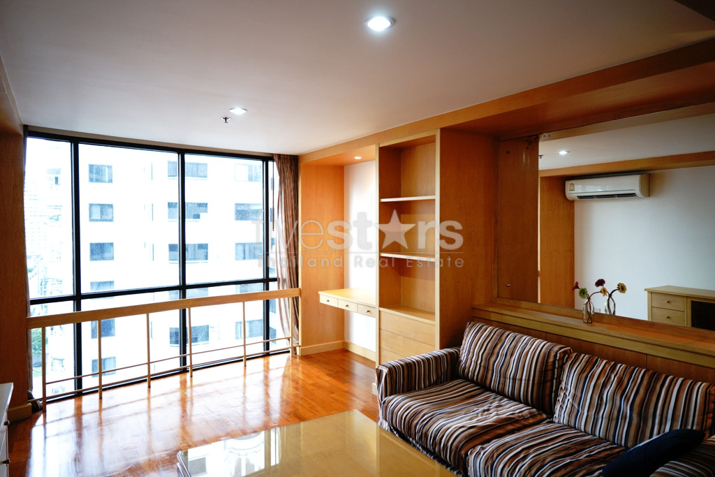 Large 1 bedroom condo for rent in Ratchadamri, photo 3