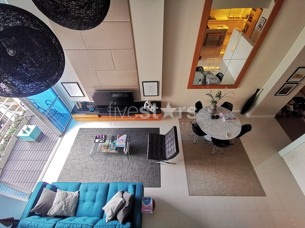 2 bedroom duplex condo for sale close to Ratchadamri BTS station, photo 4