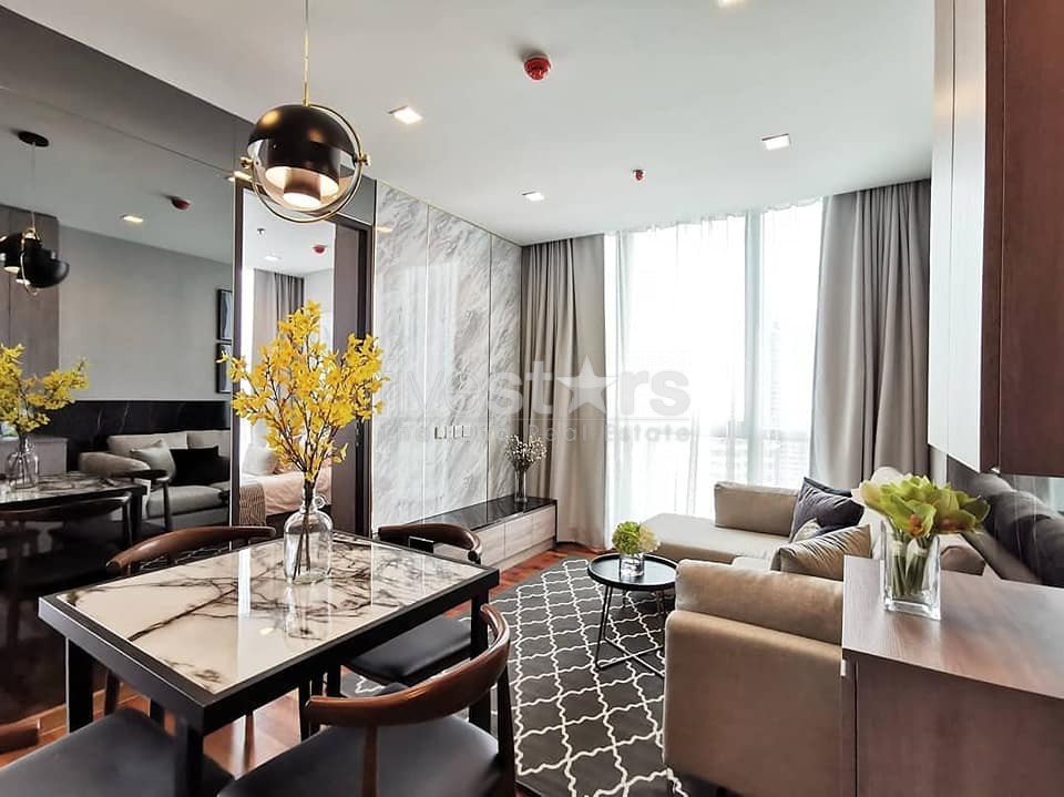 Appartement de 2 chambres à louer près du BTS Ratchathewi, photo 2